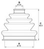 FIAT 0007578073 Bellow Set, drive shaft